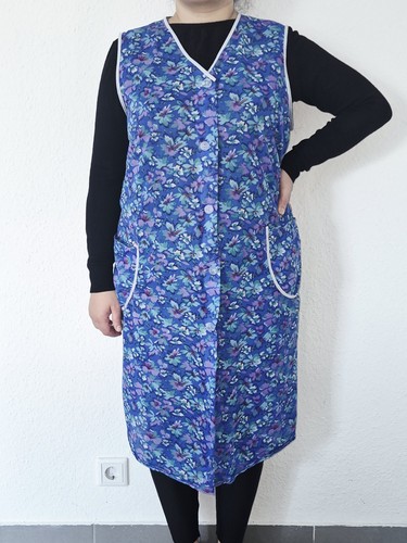 Polyester smock apron - apron, vintage