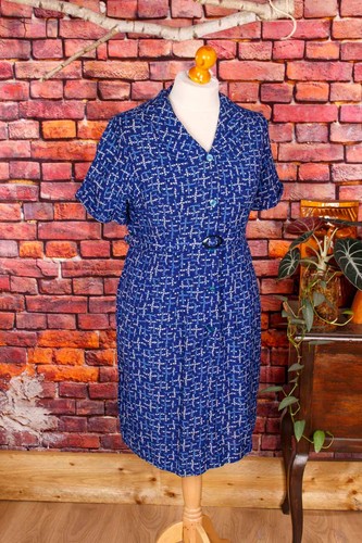 Vintage 60s smock dress - vintage, apron
