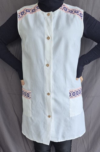 Nylon dederon smock apron - nylon,