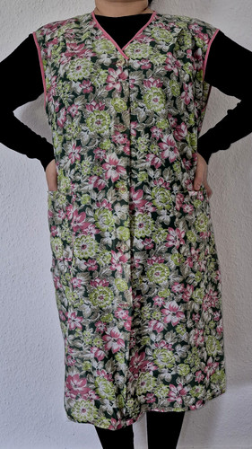 Polyester smock apron - smock,