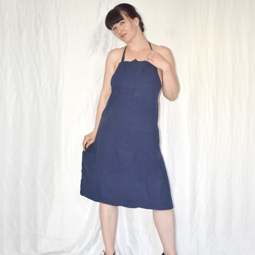 Cotton bib smock apron size - smock,