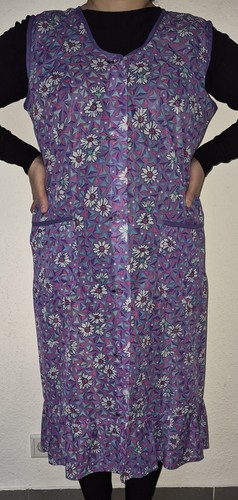 Polyester smock apron - smock, vintage